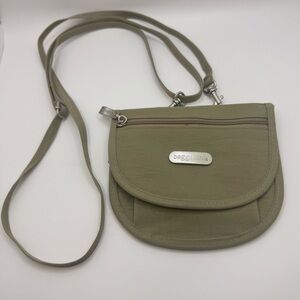NEW Baggallini Teenee On The Go Convertible Belt Crossbody Mini Bag Tan